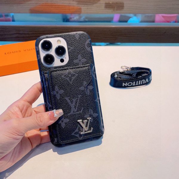 Louis Vuitton Trifold Card Holder Crossbody Phone Case