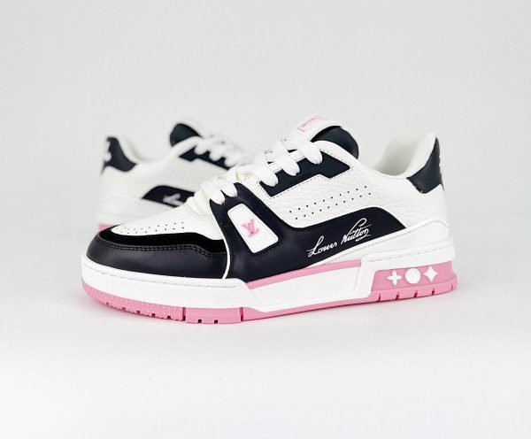 LV Trainer Pink Black - Image 6