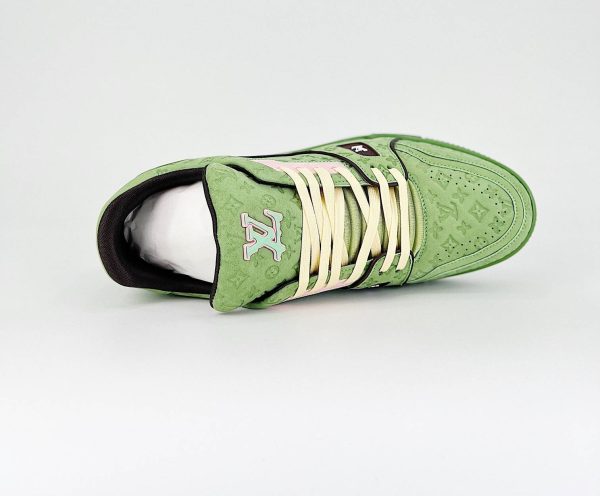 LV Trainer Green monogram - Image 8