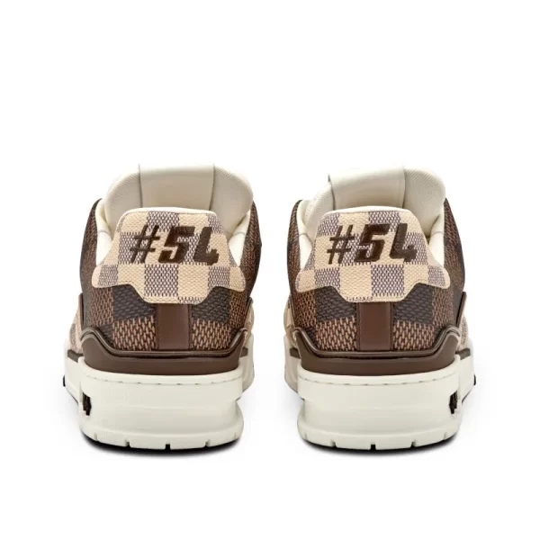 Louis Vuitton LV Trainer Monogram Damier Brown - Image 4