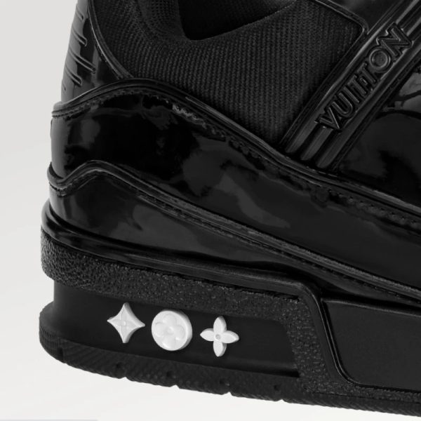 LV Trainer Black Embossed Monogram - Image 7
