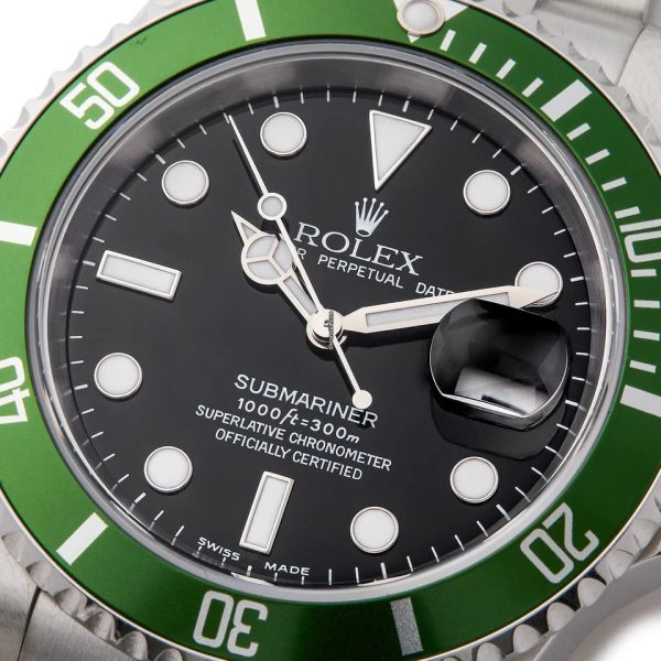 Rolex Kermit Submariner 16610LV Automatic Chronometer Black Dial Men??s Watch - Image 5