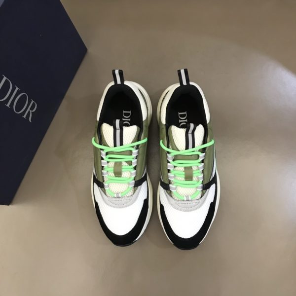 DIOR B22 Sneaker Green Beige Black - Image 9