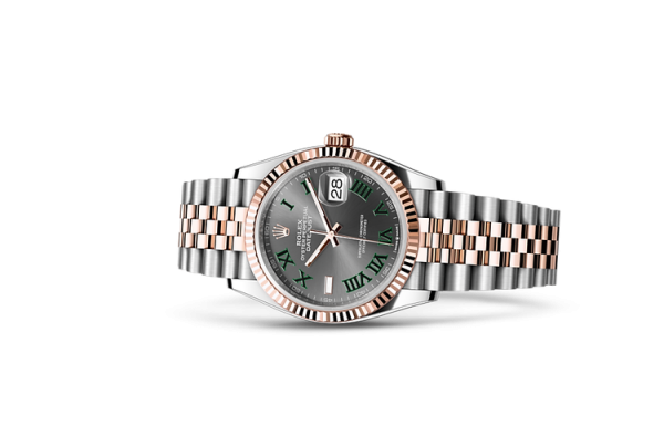 Rolex DATEJUST 36 Oyster, 36 mm, Oystersteel and Everose gold - Image 2