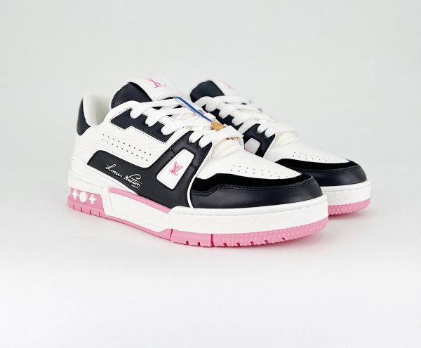 LV Trainer Pink Black - Image 4