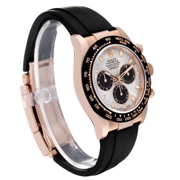 Rolex Cosmograph Daytona Meteorite Dial Rose Gold Mens Watch 116515 Box Card - Image 2