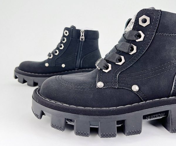 LV Mid Boots Black - Image 8