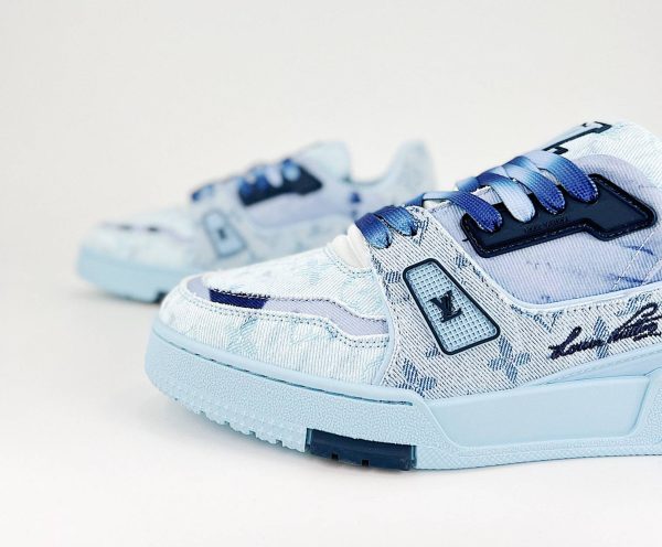 LV Trainer Baby Blue - Image 5