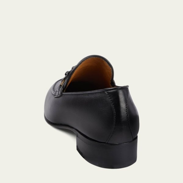 Ed Leather Medallion Strap Loafers - Image 2