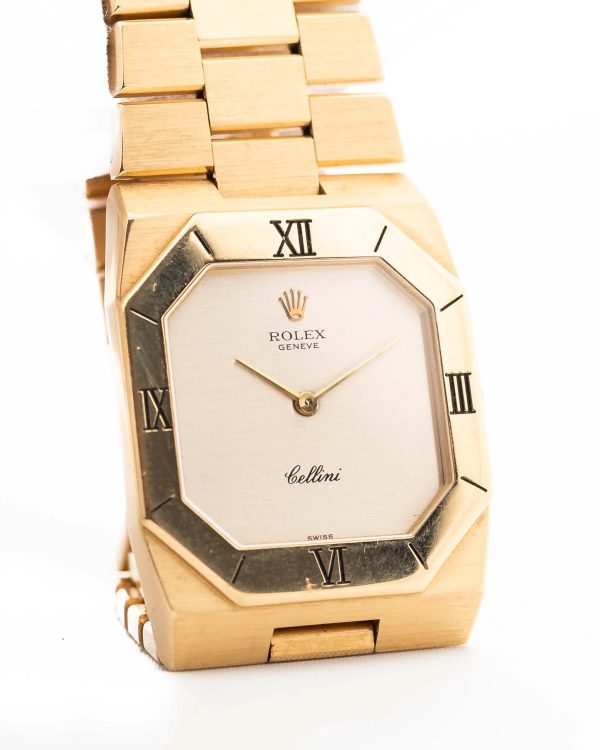 Rolex Cellini 4350 Octagon 18k 1981