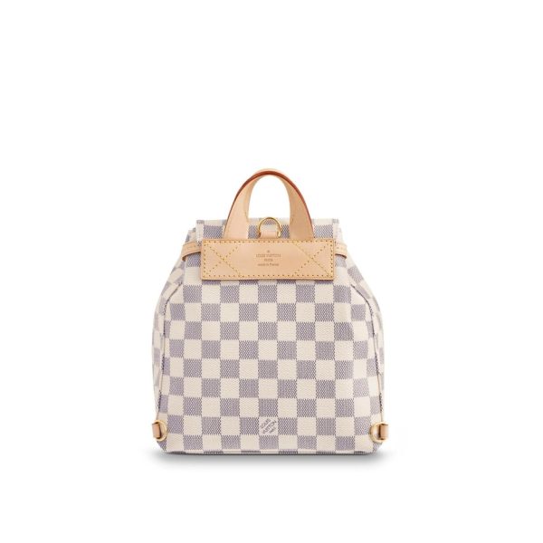 Louis Vuitton Damier Azur Canvas Sperone BB Bag - Image 3