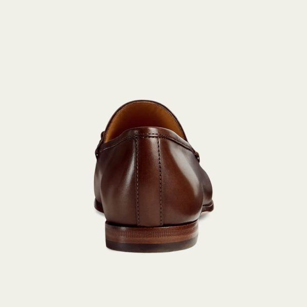 GUCCI Jordaan Leather Bit Loafers - Image 4