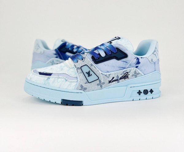 LV Trainer Baby Blue - Image 2