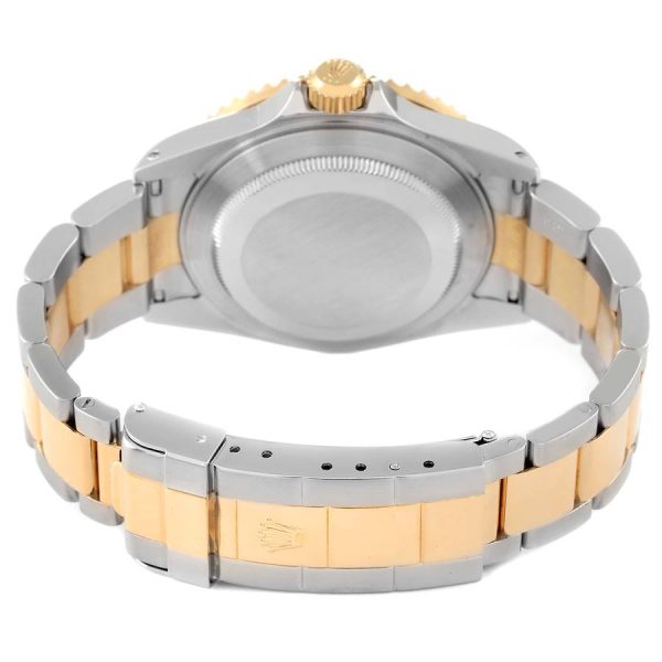 Rolex Submariner Blue Dial Steel Yellow Gold Mens Watch 16613 Box Papers - Image 4