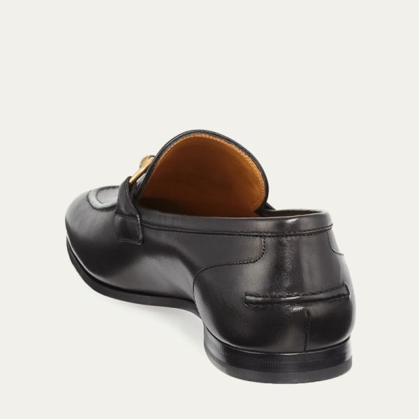 GUCCI Men's Jordaan Leather Loafer - Image 2