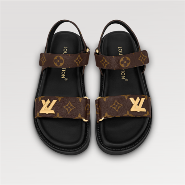 Louis Vuitton | LOUIS VUITTON LV Sunset Comfort Flat Sanda - Image 3