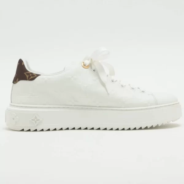 Louis Vuitton Time Outline '22 leather sports shoes ms0252 letters relief insole stains  1 - Image 7