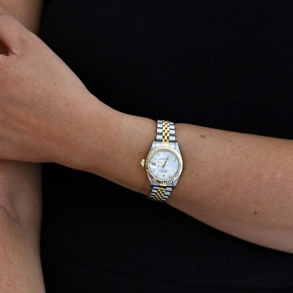 Rolex Datejust 31mm Silver Diamond Dot Jubilee| 69173 1994 - Image 8