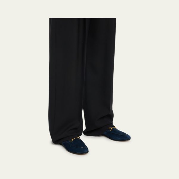 GUCCI Jordaan Suede Loafers - Image 2