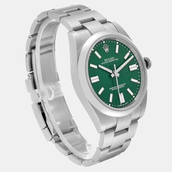 OYSTER PERPETUAL 41 MM GREEN DIAL - Image 3