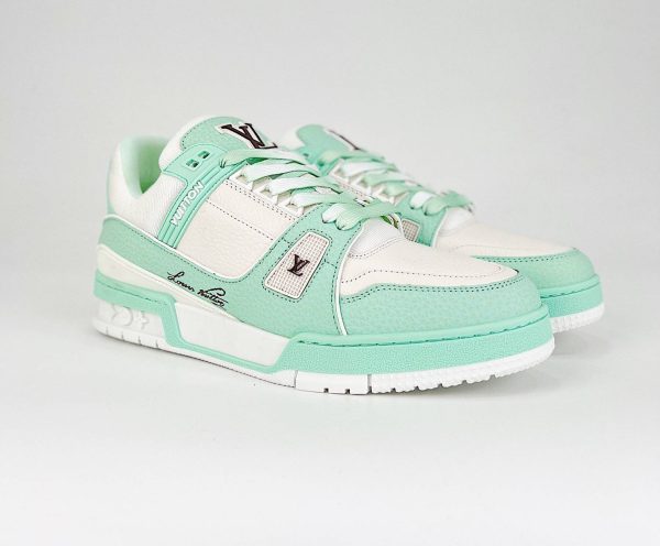LV Trainer Mint White - Image 10