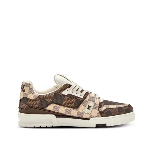 Louis Vuitton LV Trainer Monogram Damier Brown