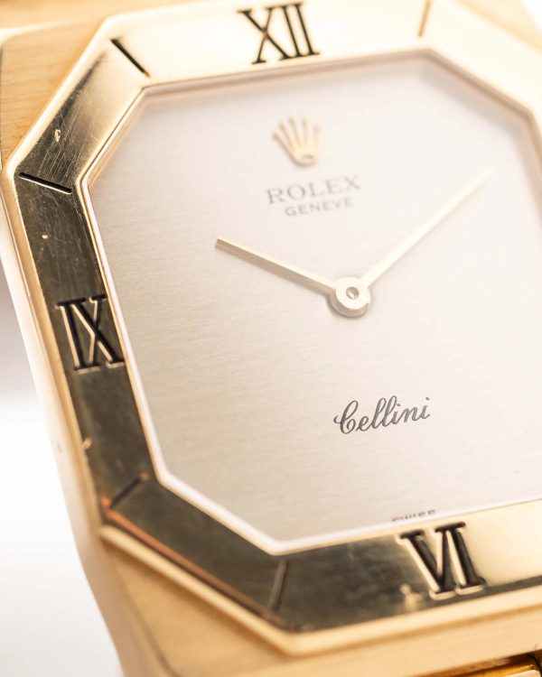 Rolex Cellini 4350 Octagon 18k 1981 - Image 3