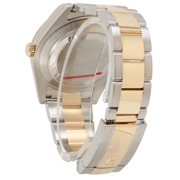 Rolex Datejust TT Stainless Steel & Yellow Gold 41mm Grey Roman Dial Watch Reference#: 116333 - Image 3