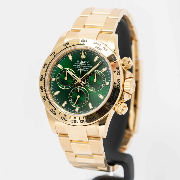 Rolex Cosmograph Daytona Green Dial Yellow Gold 40mm (116508) - Image 10