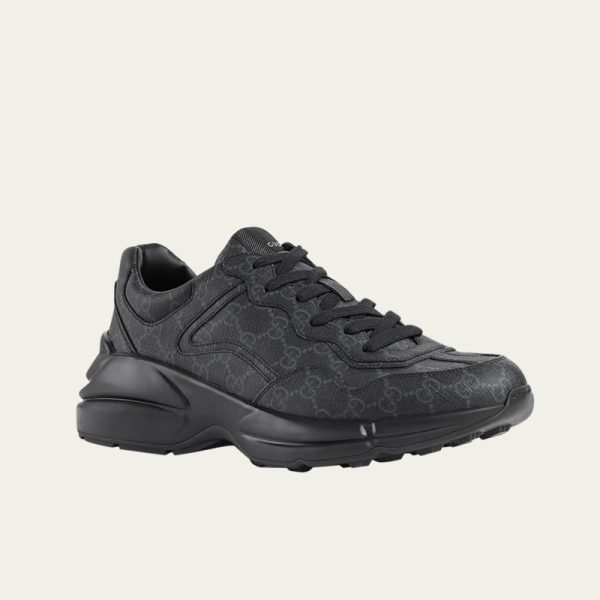 Men's GG Rython Canvas Fashion Sneakers - Image 2