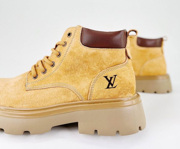 LV Mid Boots Brown - Image 5