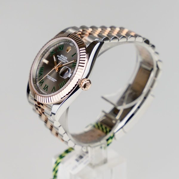 Rolex Datejust 41 Two Tone Rose Gold Wimbledon Jubilee - Image 6