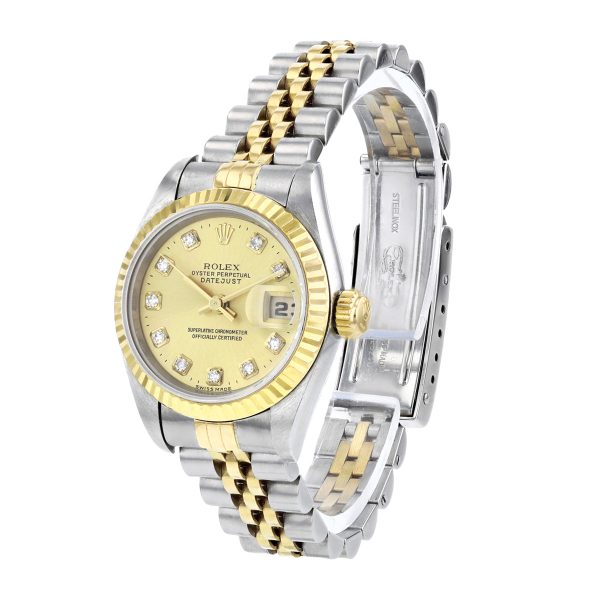 Rolex Datejust 26mm Champagne Diamond Dot Jubilee| 69173 1997 - Image 8