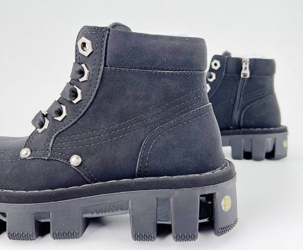 LV Mid Boots Black - Image 2