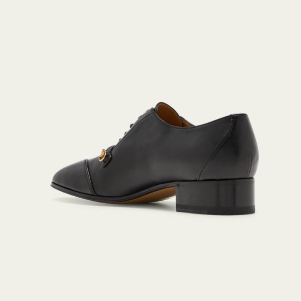 Nolan Malaga Leather Lace-Up Loafers - Image 2