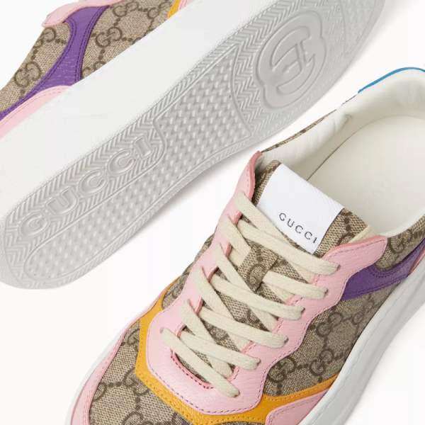 Gucci GG Lace-Up Sneakers  1 - Image 2