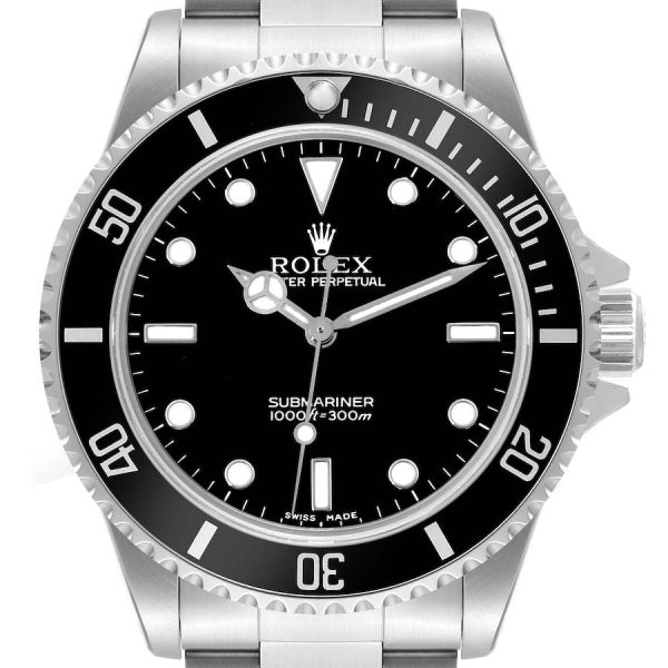 Rolex Submariner No Date 40mm 2 Liner Steel Mens Watch 14060 Box Papers - Image 4
