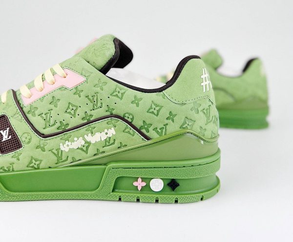 LV Trainer Green monogram - Image 3