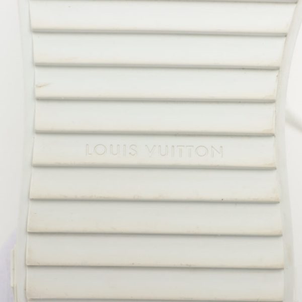 Louis Vuitton Time Outline '22 leather sports shoes ms0252 letters relief insole stains - Image 4