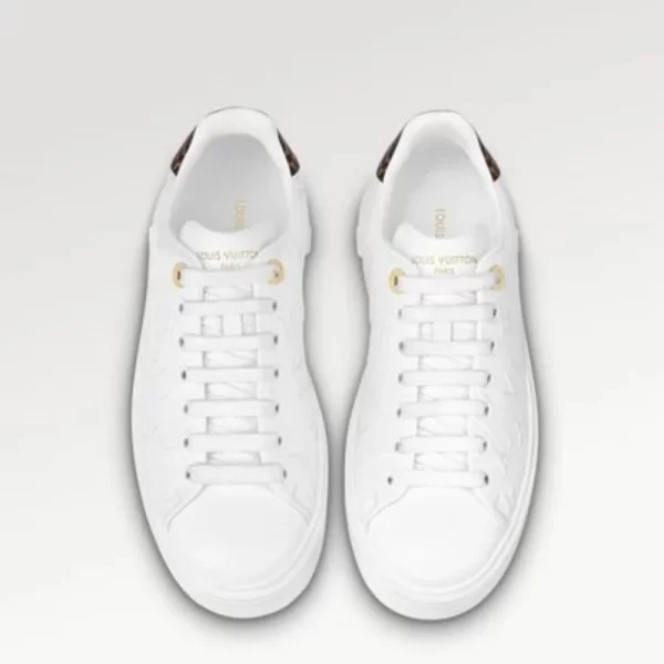 Louis Vuitton Time Out Debossed LV Monogram Leather White White (Women's)  1 - Image 10