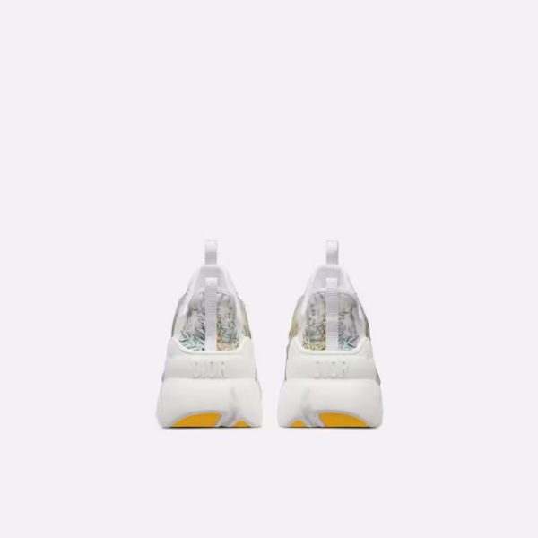 D-CONNECT SNEAKER Blue Multicolor Technical Fabric with R??ve d'Infini Print - Image 4