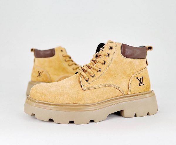 LV Mid Boots Brown - Image 2