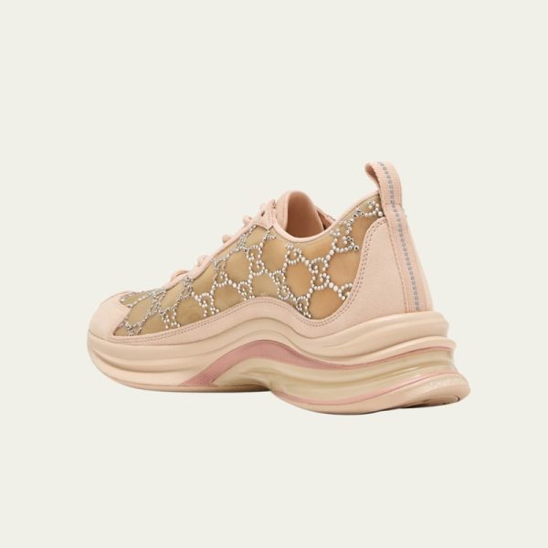 GG Crystal Mesh Runner Sneakers - Image 4