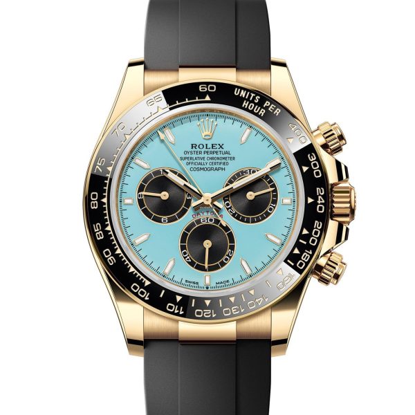 Rolex Daytona Tiffany Blue New Release 18K Yellow Gold 126518LN - ATS-W008260