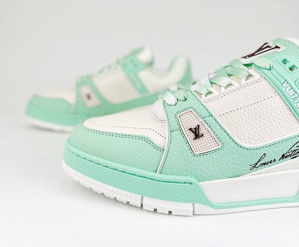 LV Trainer Mint White - Image 9