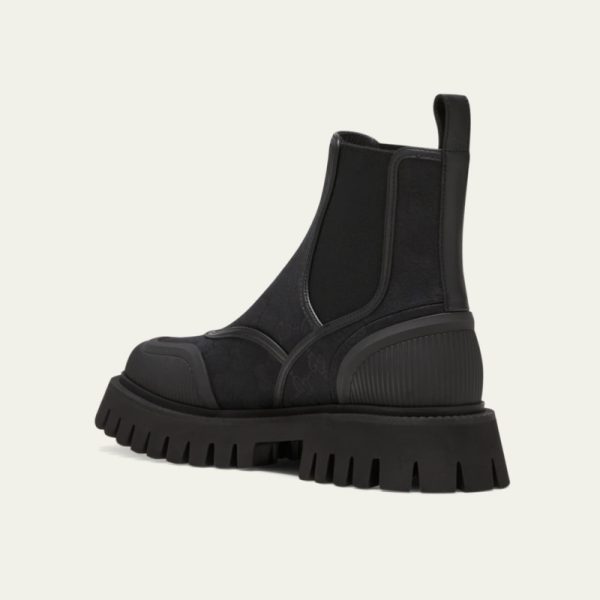 Canvas Monogram Chelsea Booties - Image 4