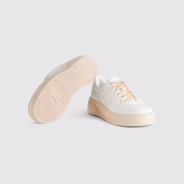 Women's GG embossed sneaker - Image 3