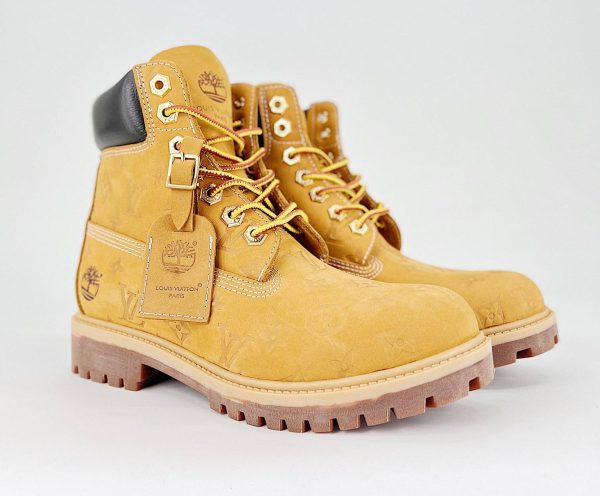 LV Mid Boots Brown Monogram - Image 7
