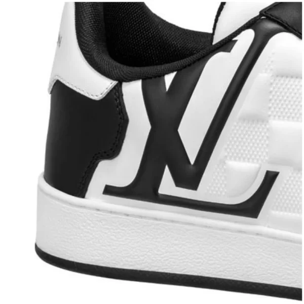 23SS??Louis Vuitton??Damier Rivoli Sneakers Logo Men's  1 - Image 4