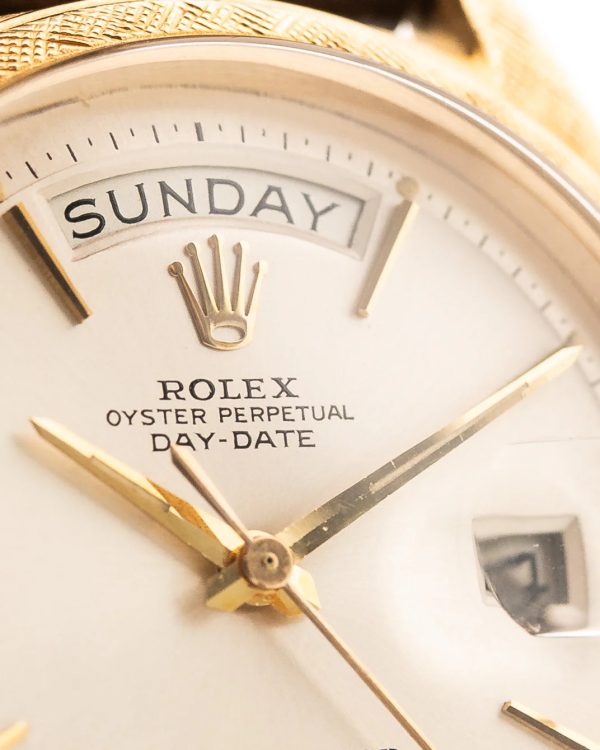Rolex Day Date 18k Florentine 1963 - Image 3